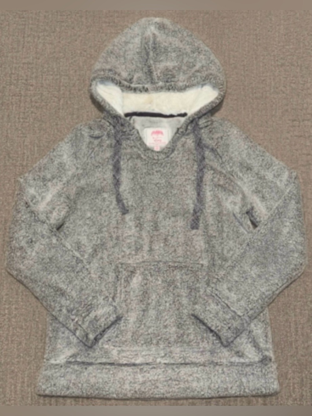 Members Mark Gray Marled Cozy Plush Pullover - Medium